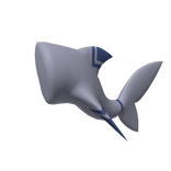 🔴 Tiger Shark Tail Grey