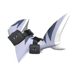 Tiger shark tail with tail bag