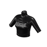 Tight Edgy Latex Top (Black)