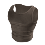 Tight Muscle Tank Top (Beige)