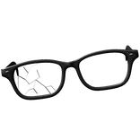 Tilted Shattered Glasses 