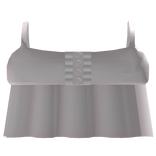 ♡ : tiny ruffled top dress in pink and white