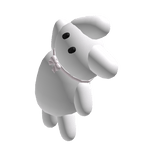 ꒰ ♡ ꒱ tiny white holdable bunny 