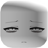 Tired Gloomy Face