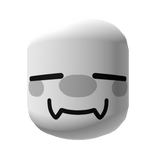 Tired Sleepy Monster Face [White]