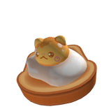 toasty bread kawaii egg cat