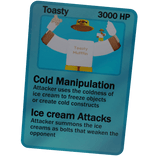 Toasty's Trading Card