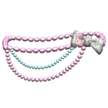 Toki Doki Gyaru Pearly Waist Chains Bow Harajuku