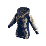 TOKYO UGC | Blue Blossom Fur Dress