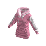 TOKYO UGC | Cozy Pink Winter Dress