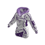 TOKYO UGC | Purple LV Frost Fur Dress