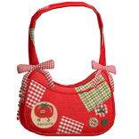 tomato mori kei igari denim button bag