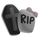 tombstone hairclip gravestone hairclip coffin clip