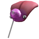 Tongue Piercing with Lollipop 