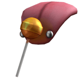 Tongue Piercing with Lollipop 