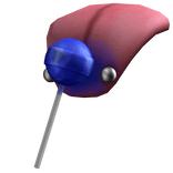 Tongue Piercing with Lollipop 