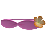 Hibiscus Flower Summer Cute Bikini - Top