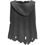 Torn Black Cape