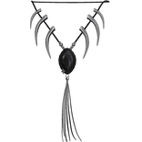 Torn Devotion Vkei Leather Bolo Necklace V2