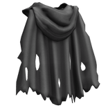 Torn Grey Cape w/ Hood
