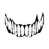Torn Smiling Teeth