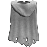 Torn White Cape