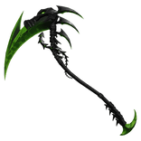 Toxic Green Bone Scythe