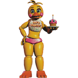 Toy Chica FNAF 2 cutout