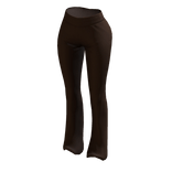 Tracksuit Pants Brown Euina Baddie Cozy 2000s Y2K