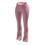 Tracksuit Pants Pink Cozy Baddie Skinny 2000s Y2K