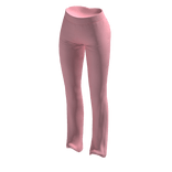 Tracksuit Pants Pink Cozy Baddie Skinny Y2K 2000s