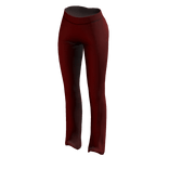 Tracksuit Pants Red Cozy Baddie Skinny Y2K 2000s