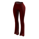Tracksuit Pants Red Euina Baddie Cozy 2000s Y2K