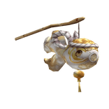 Traditional Koi Fish Lantern-White Gold