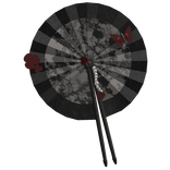 traditional pleated circle fan chinese japanese