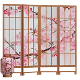 Traditional Shoji Panel Background
