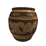 Traditional Thai Dragon Jar — โอ่งไทยลายมังกร