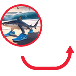 Tralalero Tralala Circle Pointer