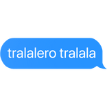 tralalero tralala italian brainrot text