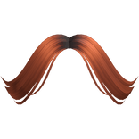 Trendy Curtain Bangs in Ginger