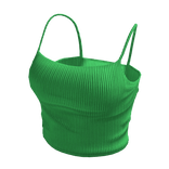 trendy green camisole tank top