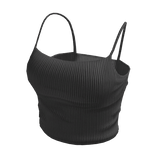 trendy grey camisole tank top