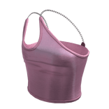 trendy pink cute chain tank top