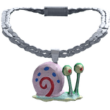 Trendy Snail Chain Bling Bling