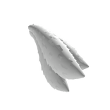 Tri Fox Hound Tail - White