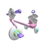 Tricycle pink purple bike blue unicorn bicycle