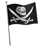 Troll Pirate Flag