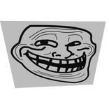 Trolling face shoulder pal