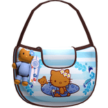 Tropical Blue Summer Gyaru Beach Kitty Bag