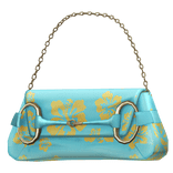 Tropical Floral Vintage Luxury Blue Hibiscus Bag